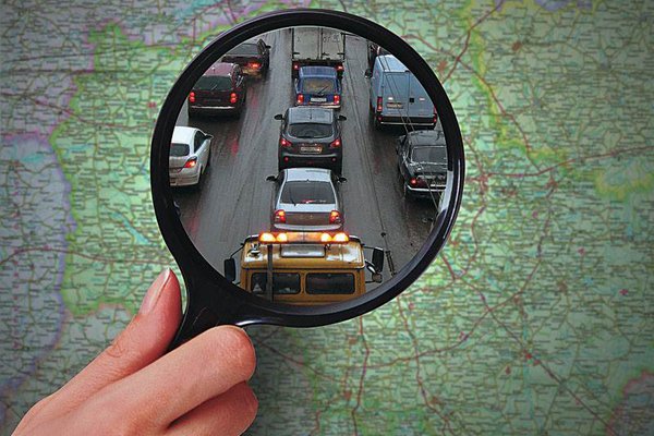 Спутниковое слежение за автомобилями